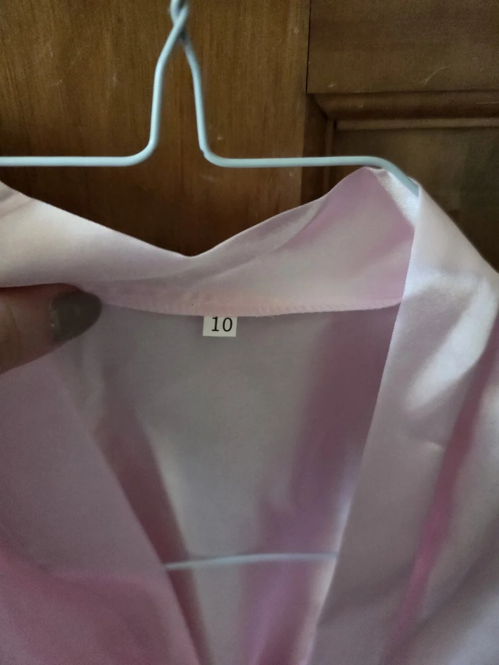 Kid's Satin Kimono Robe With Slippers X2